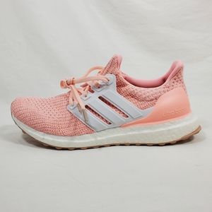 Adidas UltraBOOST J Running Sneakers Clear Orange Womens 8.5